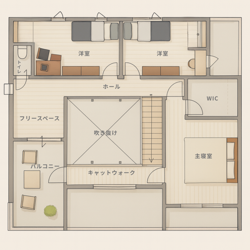 2階間取り