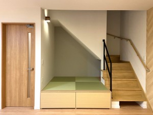 和の風情と現代のシンプルな美しさが融合したお家
